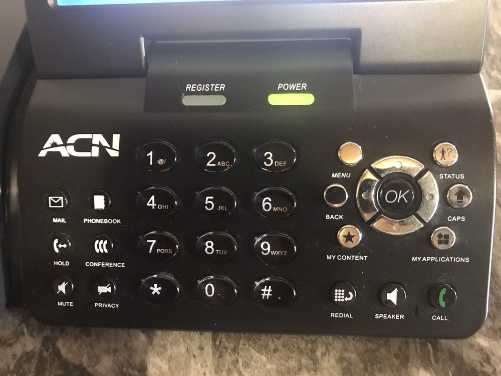 ACN Iris 3000 Videophone and Telephone No Instructions