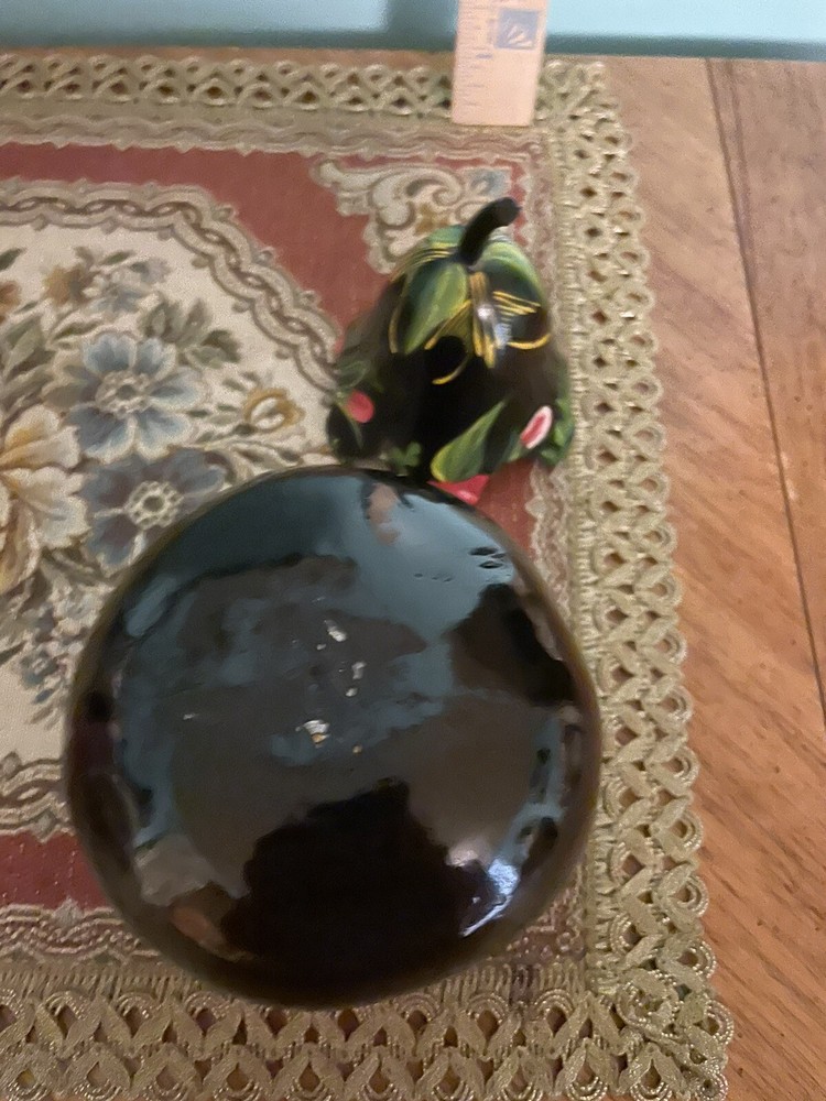 Hand painted Hollowed Out Gourd