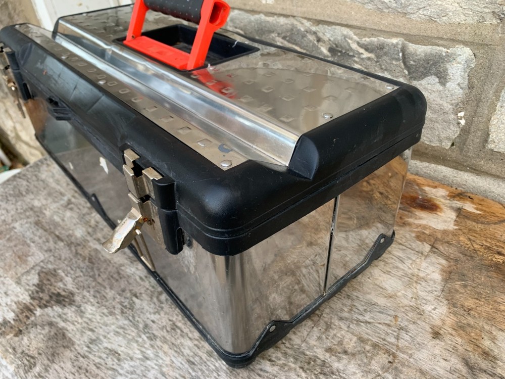 23" Tool Box Machinist Mechanic's Stainless & Plastic