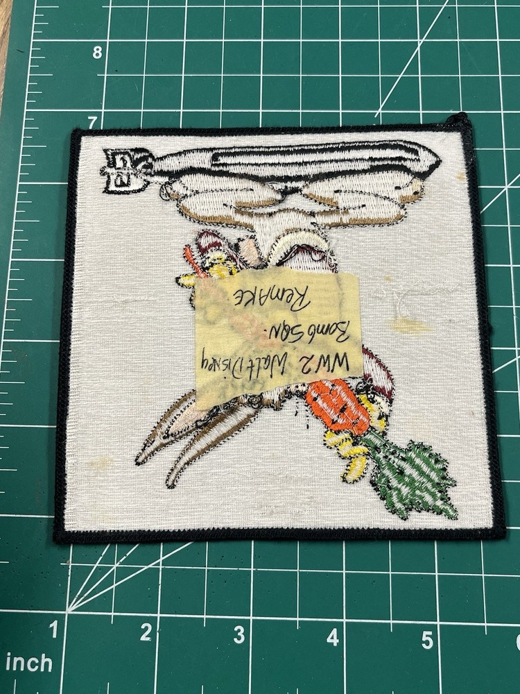 WWI Reproduction Bugs Bunny Squadron Patch