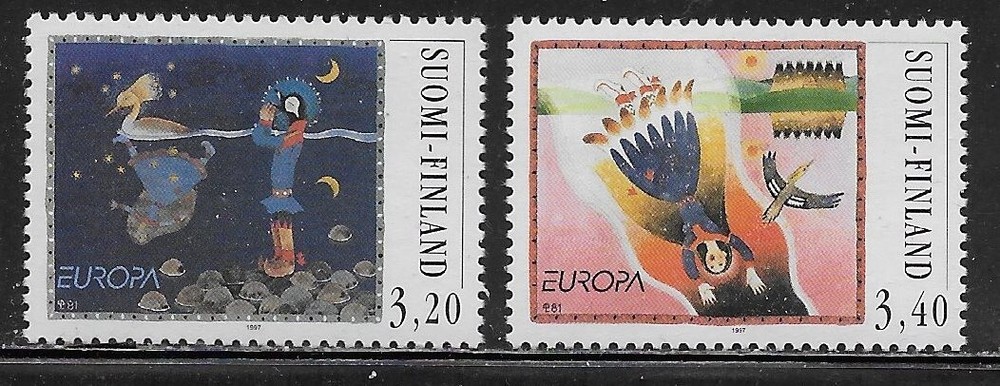 Finland Scott #'s 1037 - 1038 MNH