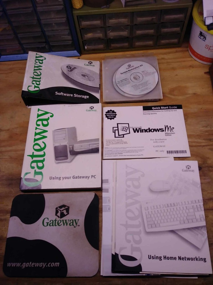 Gateway Computer User Guide EV 910 Using your PC System Restore LOT MAKE OFFER