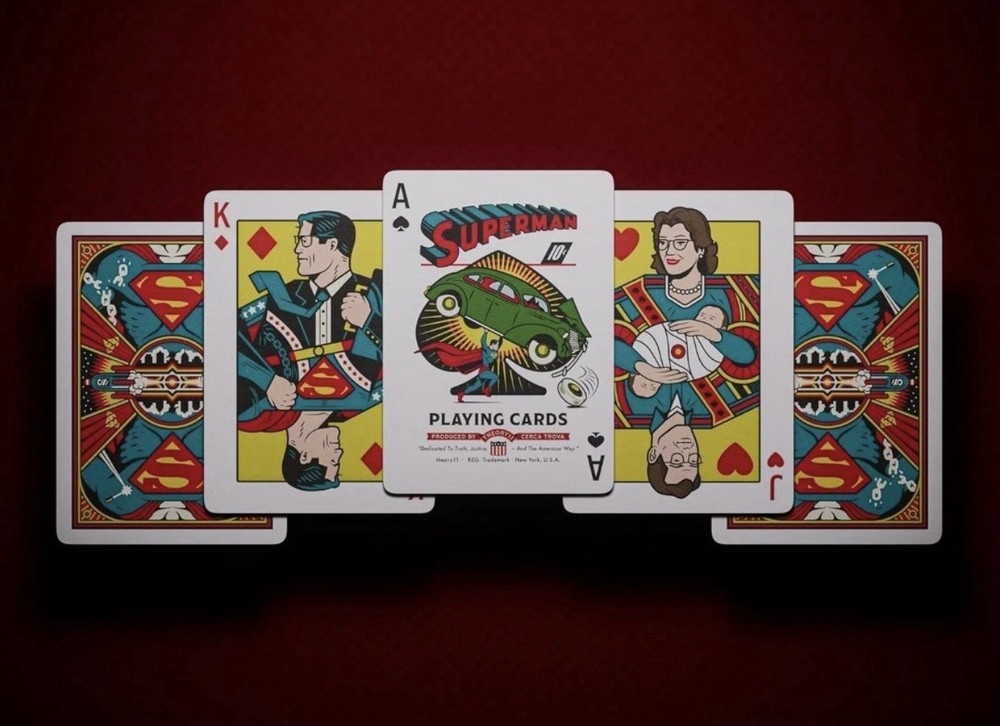 Superman Playing Cards by Theory11