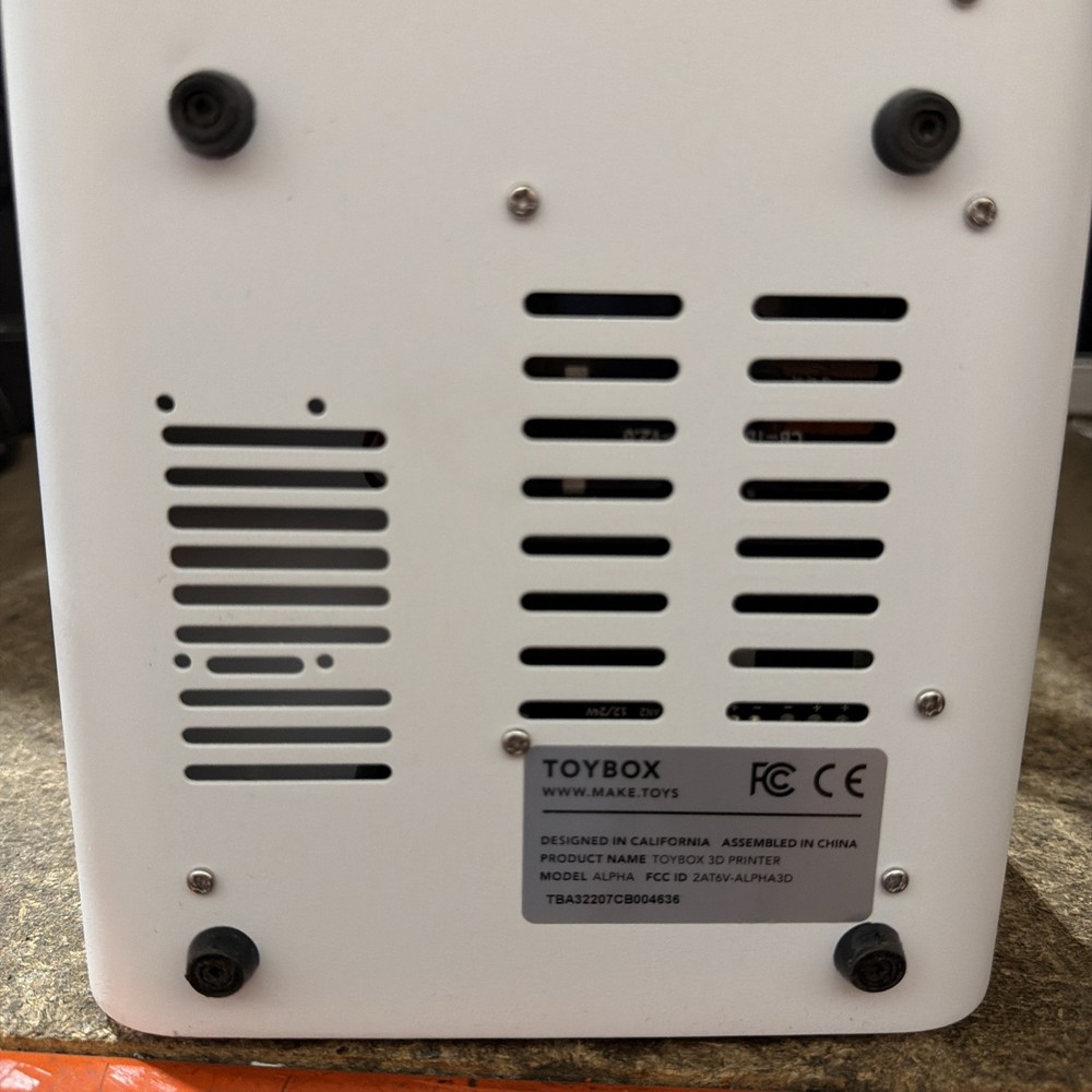 Toybox Alpha 3D Printer