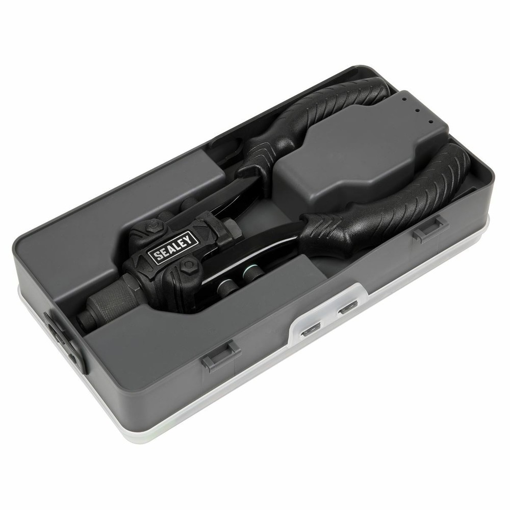 Sealey 2-in-1 Compact Riveter Heavy-Duty Nut Riveter Gun Tool