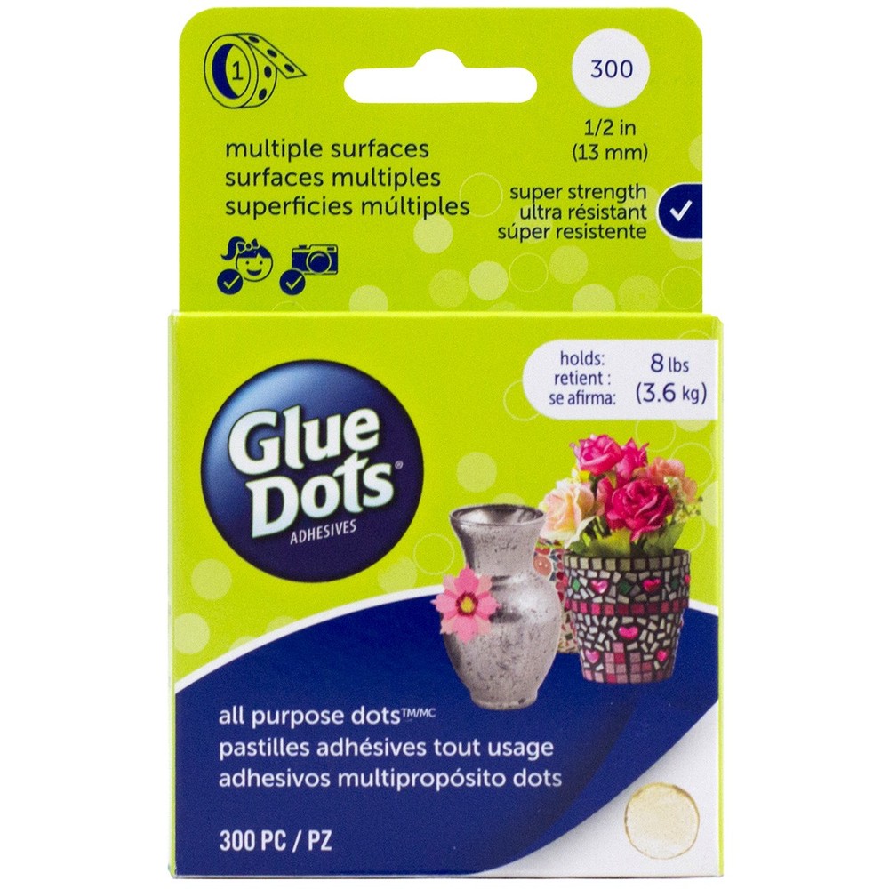 Glue Dots 35340  All Purpose Dots-300/Roll