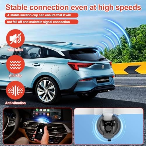 Foldable Starlink Mini Car Mount with Suction Cups - Quick Release