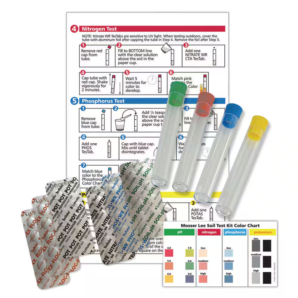 Soil Master Soil Test Kit with 40 Tests