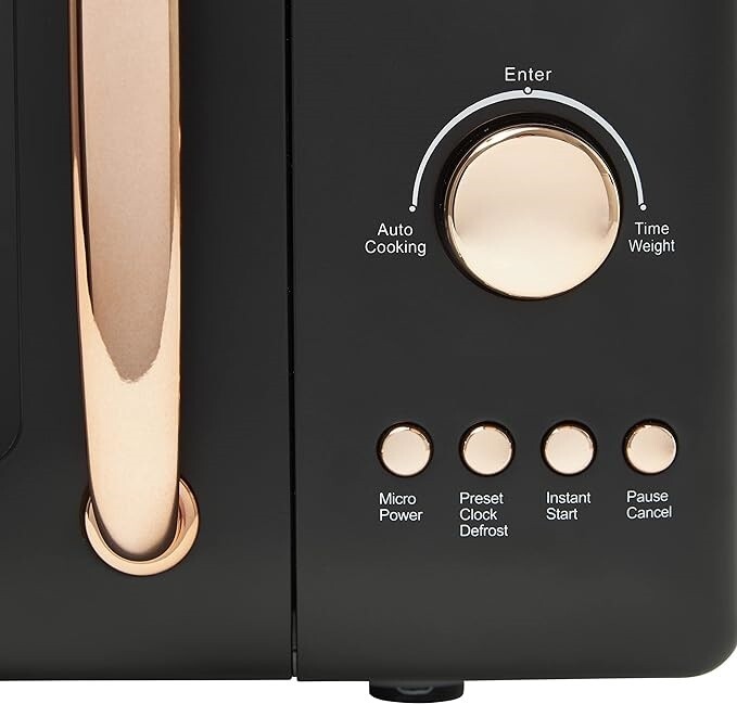 Microondas Con 5 Niveles De Potencia, Microondas De 700 W Con Pantalla Digital..
