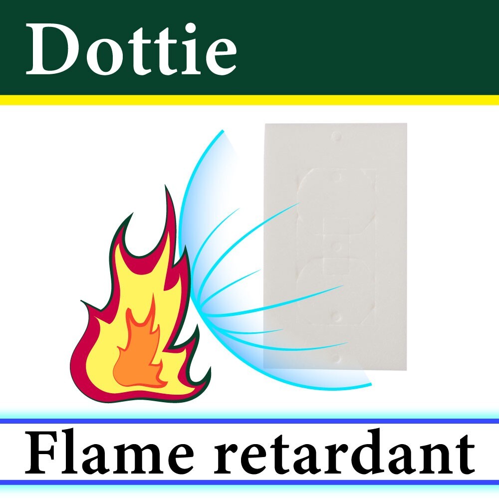 Dottie WPI100 Wall Plate Insulation Gasket (100 Pack)