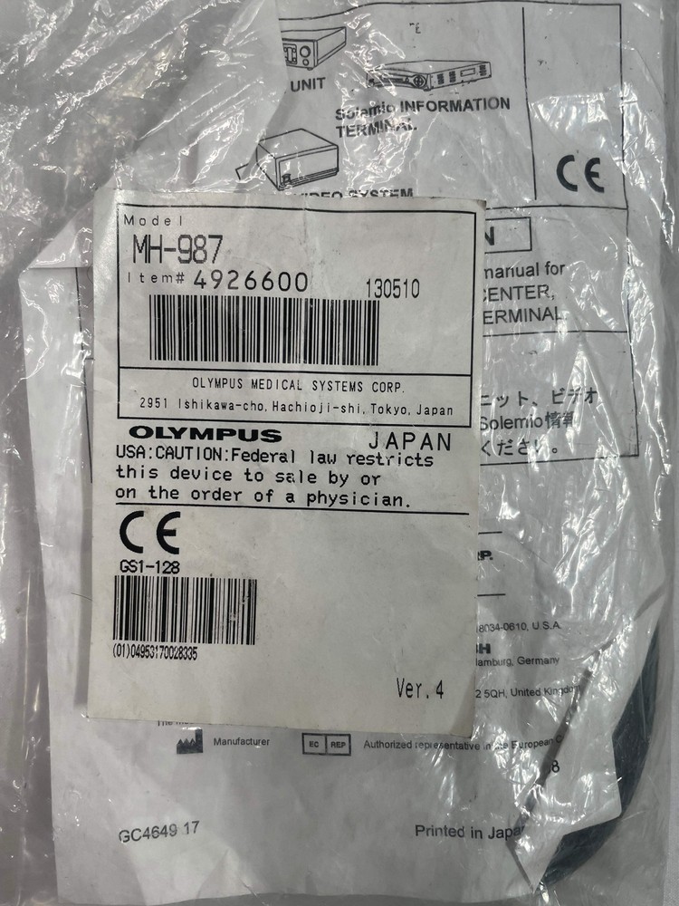 Olympus MH-987 | Video Endoscopy Control Remote Cable for Endoscopy