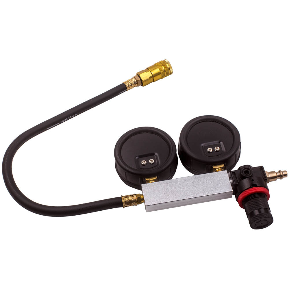 Engine Compression Leakage Leakdown Detector Pressure Tester Tool Kit M14x1.5