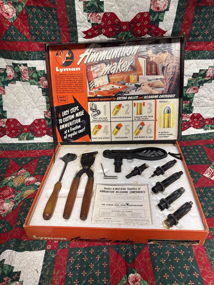 Lyman 30-06 Hand Tool Reloading Die Set Box