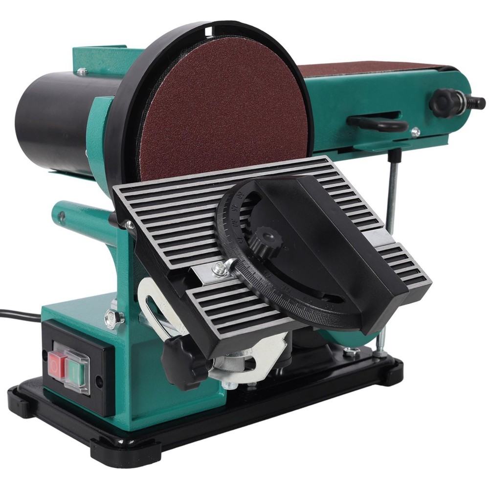 Steel Frame Belt Sander and Disc Polisher Combo for Precise Angle Sanding in
