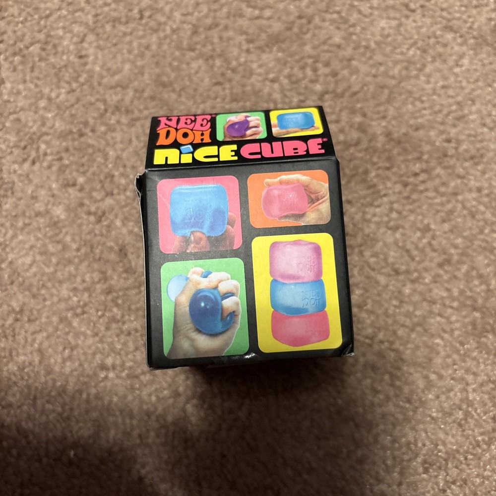 Nee Doh Nice Cube Blue