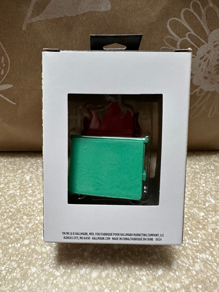 Hallmark Dumpster Fire Everything's Fine Shoebox Ornament