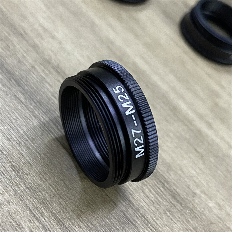 1pc M27 to M25 Microscope Objective Lens Adapter Ring f Leica Nikon Microscope