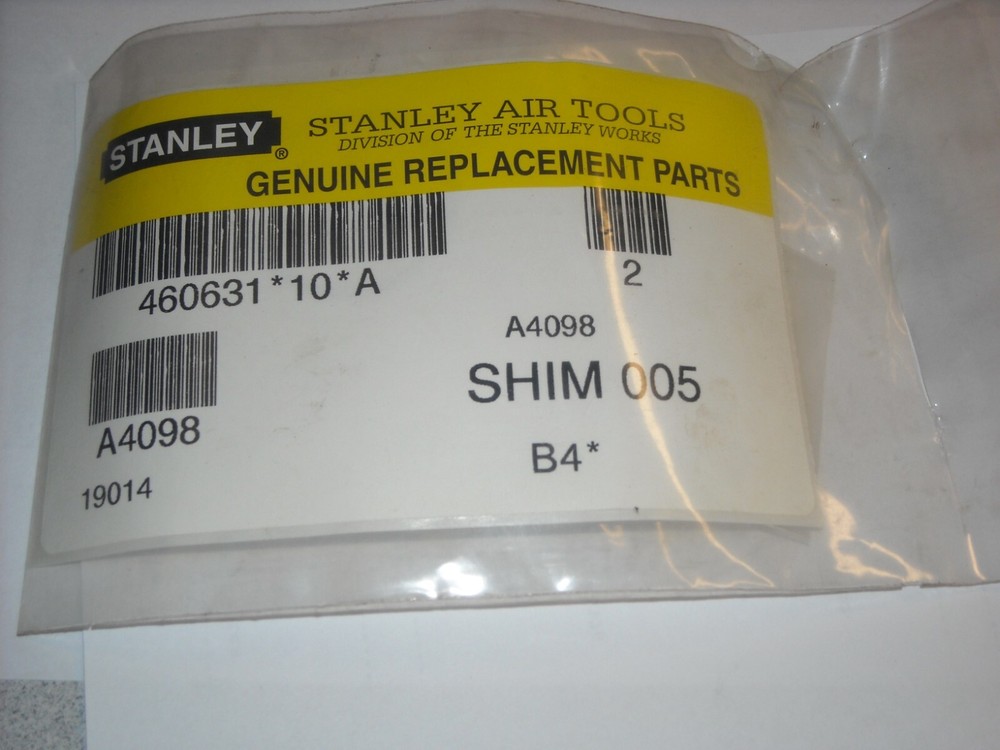 A4098, Stanley, Shim, 2pc, Stanley Assembly Tools, New Old Stock