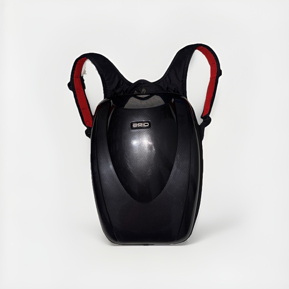 Axio By Harodesign Black Hardshell Motorcycle / Bike Protective Backpack