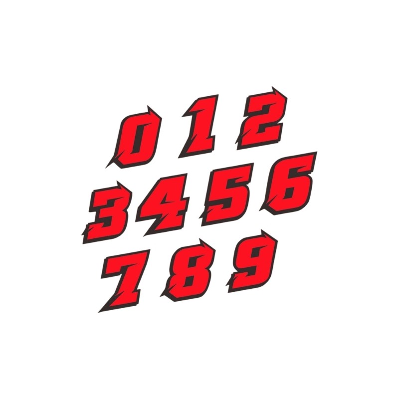 Colors Motorcycle Identification Stickers Easy Remove Install