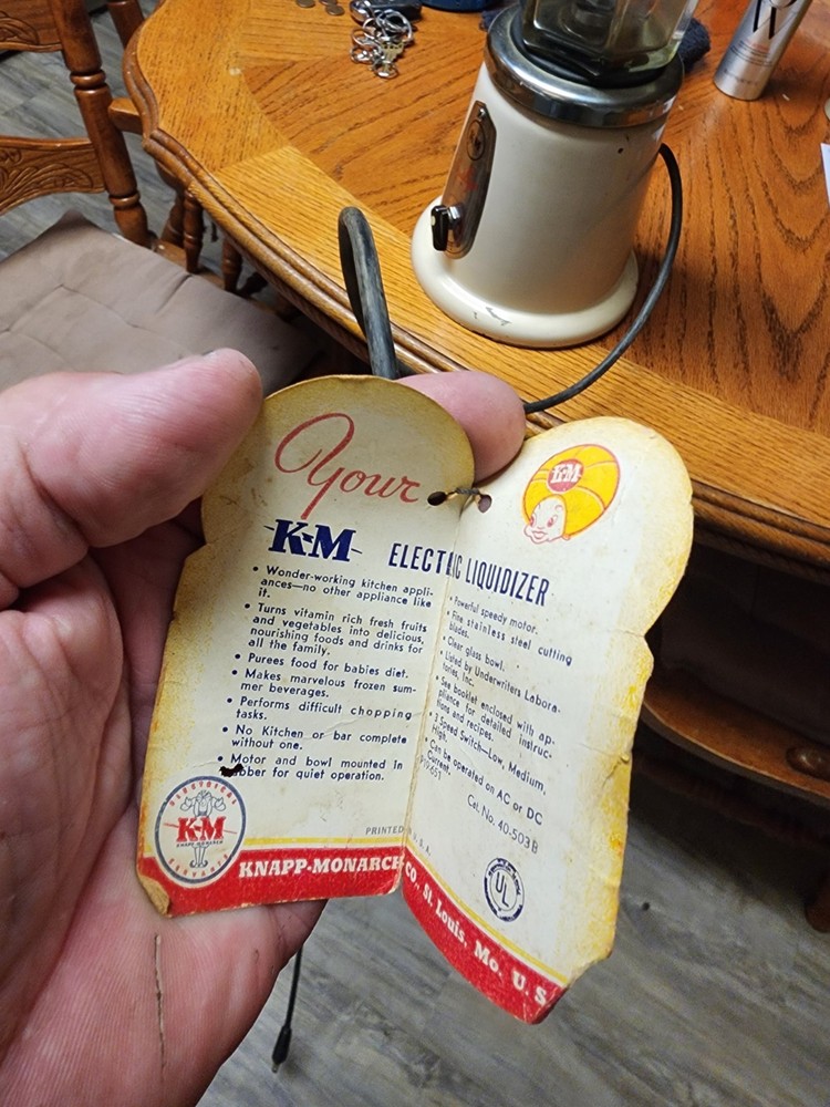Knapp Monarch Liquidizer