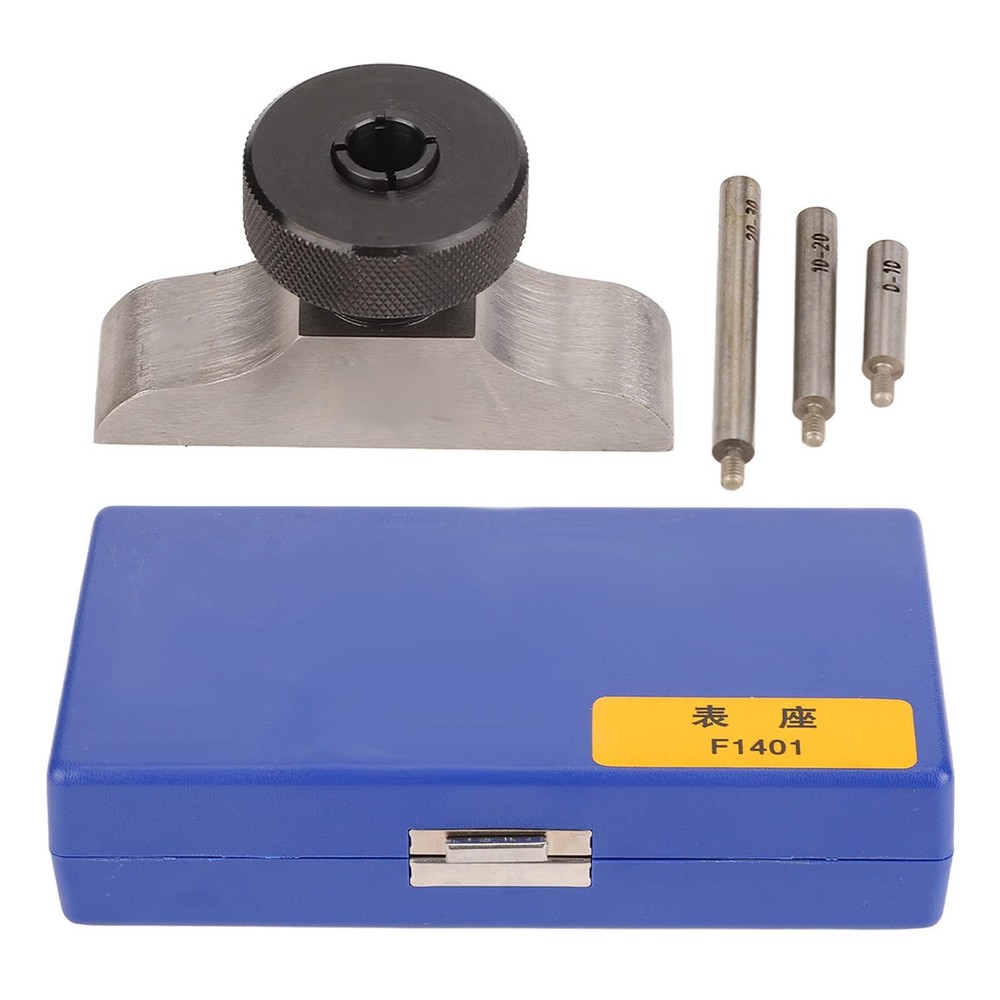 Kadimendium Depth Dial Indicator Base, Stainless Steel Threaded Knob...