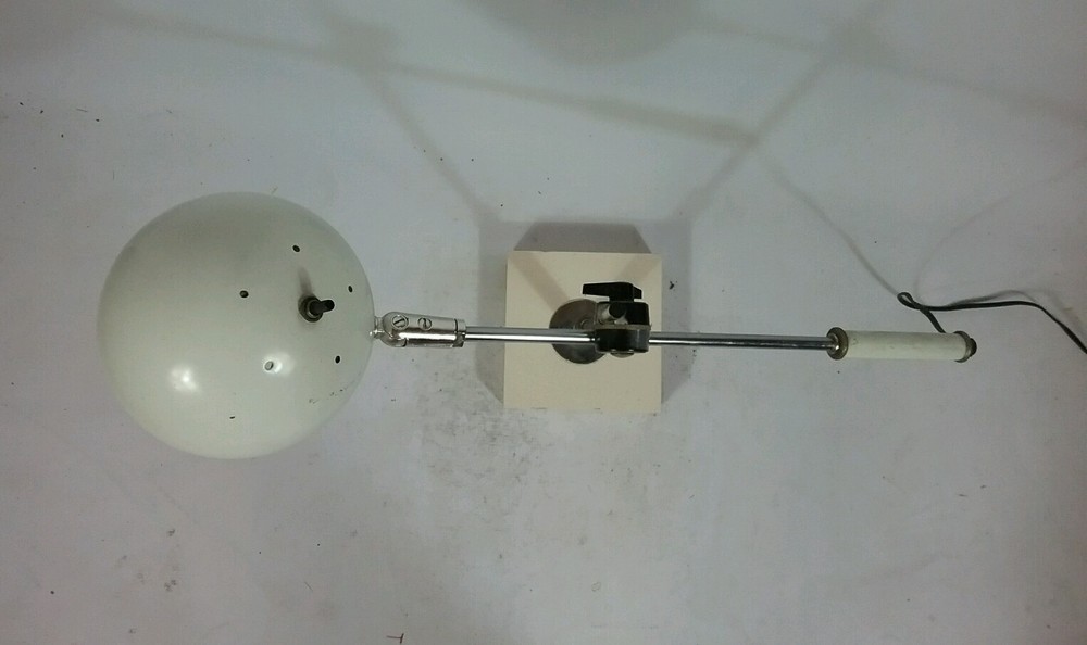 Vtg atomic Mid Century Modern Retro Desk Table Lamp Light Drafting adjustable