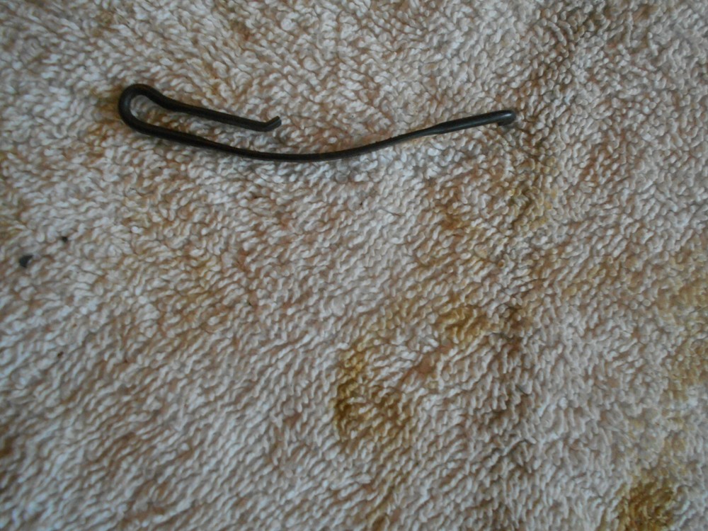 WW2 US GI M-1 Garand trigger housing floorplate clip ejector spring NOS