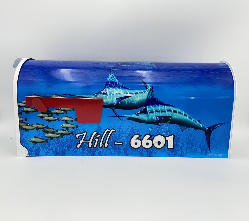 Marlin custom mailbox: Personalized Christmas Gift