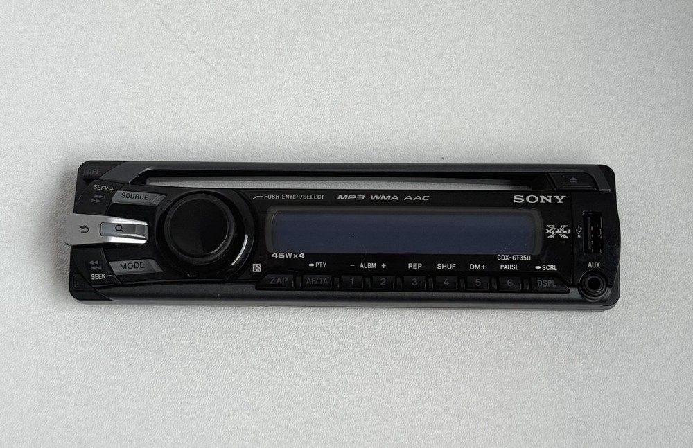 Sony CDX-GT35U Car Stereo Replacement Face Front Panel
