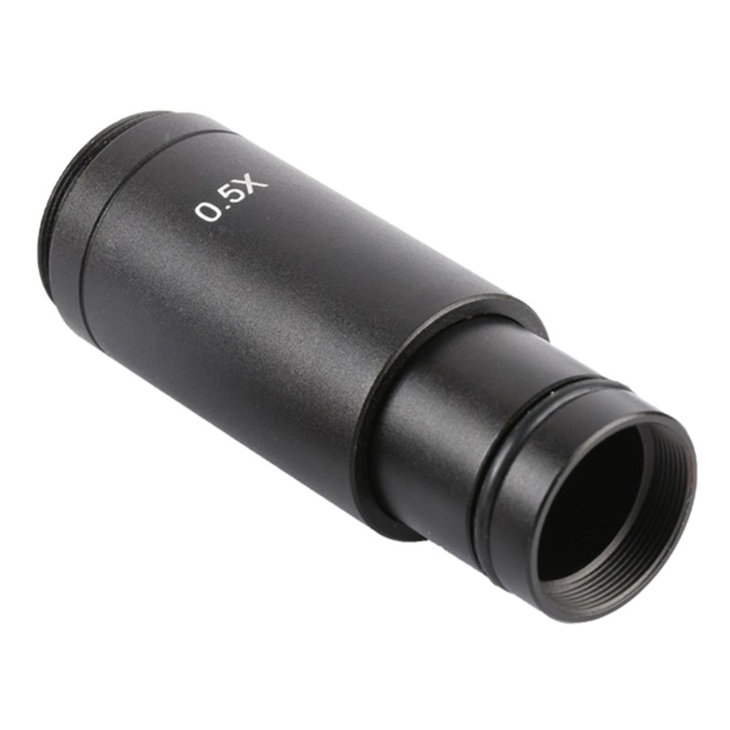 0.5X C Mount Microscope Adapter CCD Camera Eyepiece Lens for Trinocular Camera