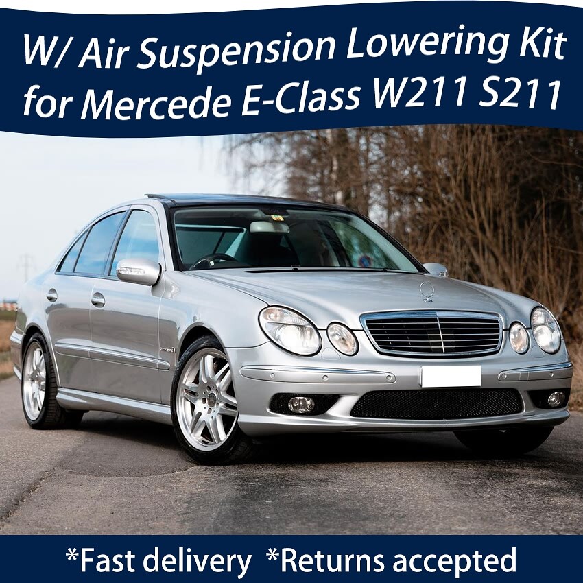 💥for MERCEDES E CLASS E500 E55 E63 W211 Airmatic LOWERING KIT LINKAGES LINKS