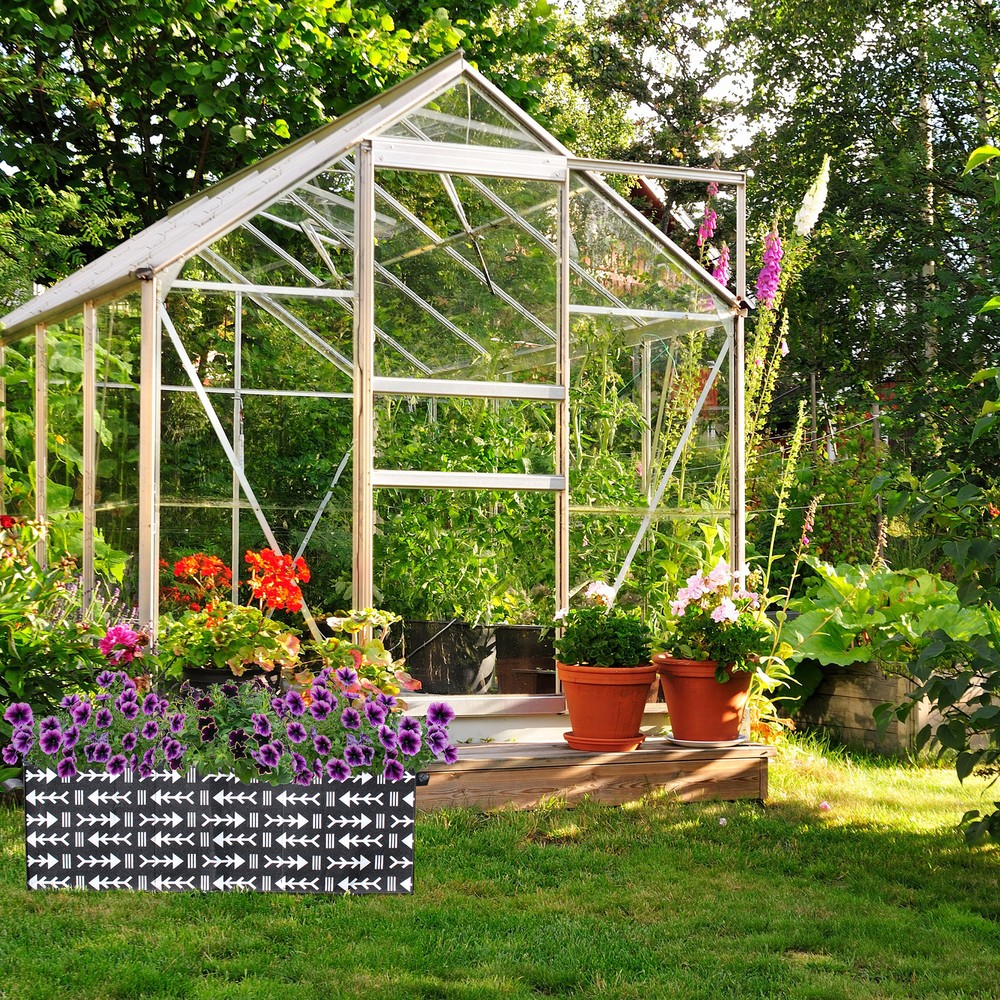 30 Gallon Large Rectangular Grow Bag, 3-Section Fabric Raised Bed Planter