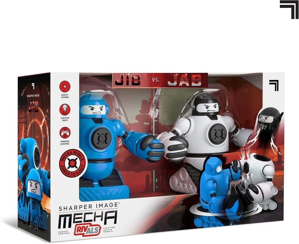 Jib vs. Jab: Wireless RC Robot Fighters with Ejector Action & Combo Attacks