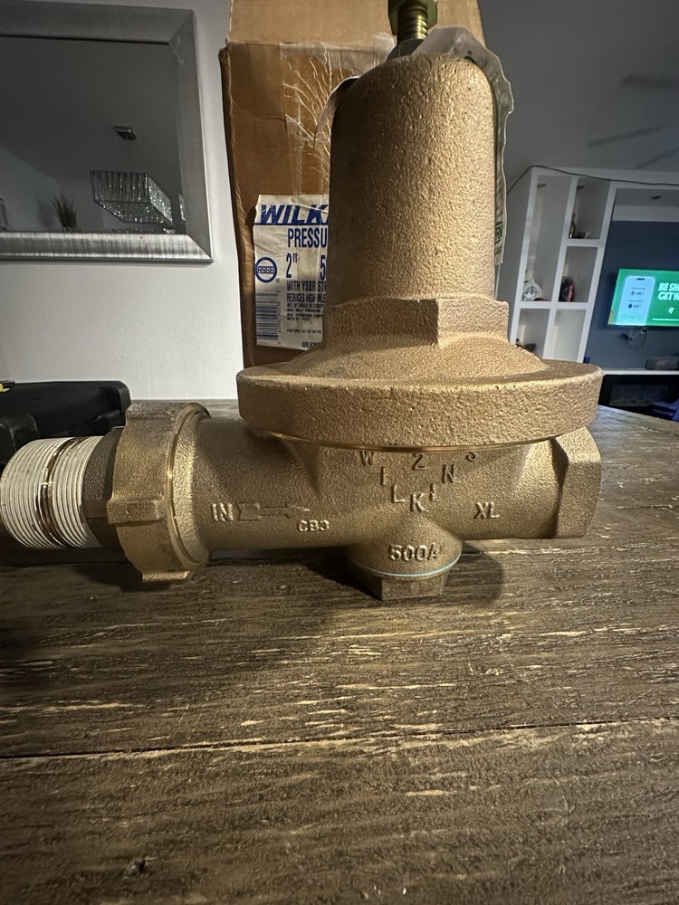 Zurn Wilkins 500XL 2in. 300 psi Cast Bronze FNPT Pressure Reducing Valve