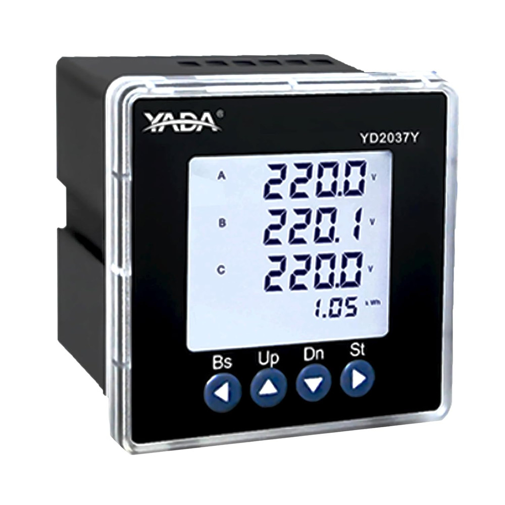 Programmable 3-Phase Electricity Meter with RS485 & LCD Display