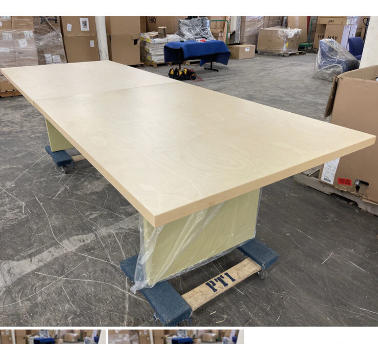 Hay  Large Conference Room Table (Birch Top)