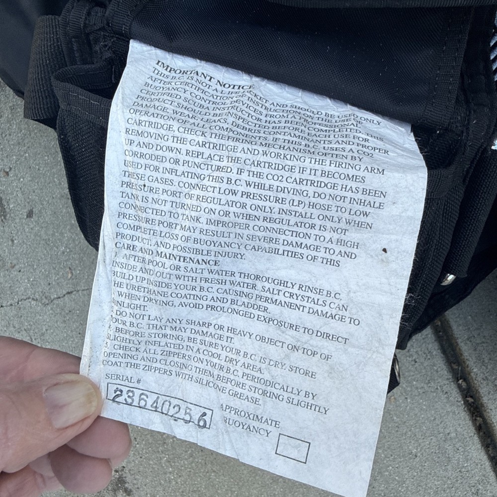 Sherwood Buoyancy Vest