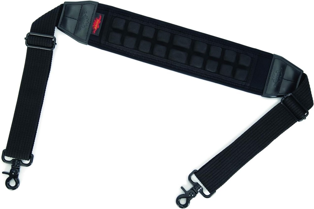 Neoprene Adjustable Shoulder Strap with Closed AirCell Cushioning (Black)