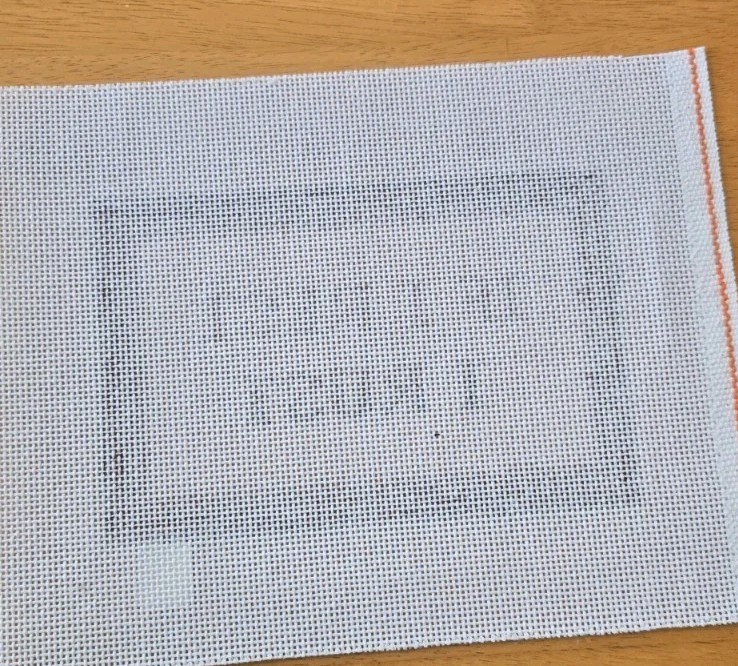 WSD Designs Hand Painted Needlepoint Canvas-“If I Rest I Rust”-7.5” x 5”