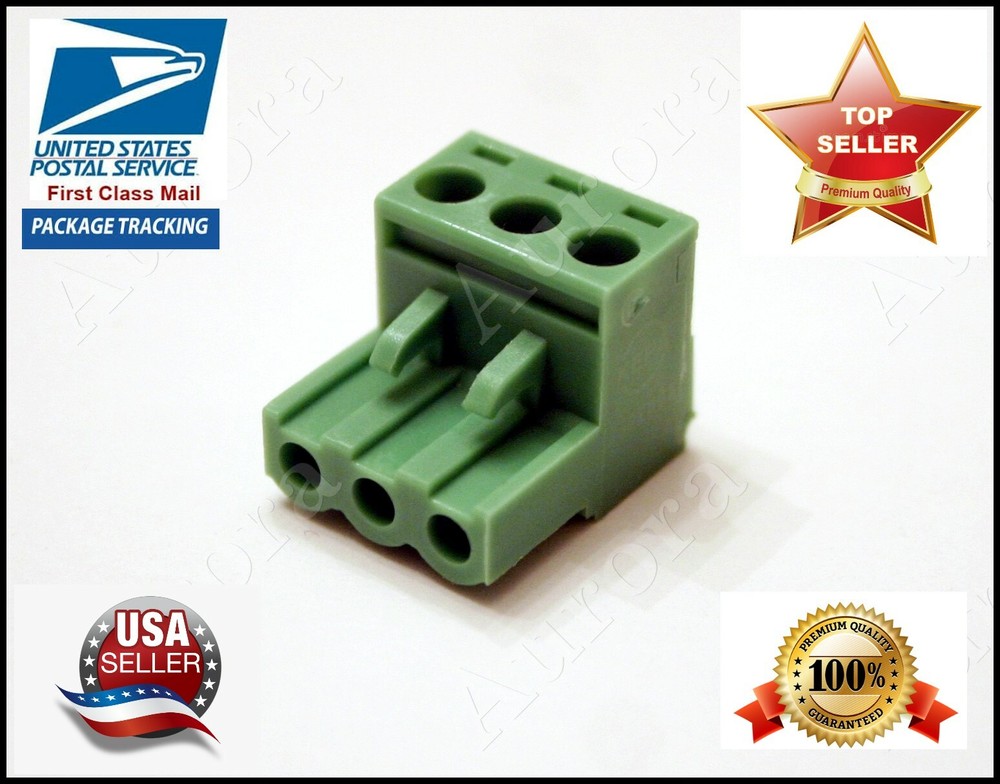3 Pin - 5.08mm /  Pluggable Screw Connector - Terminal Block - Phoenix Plug