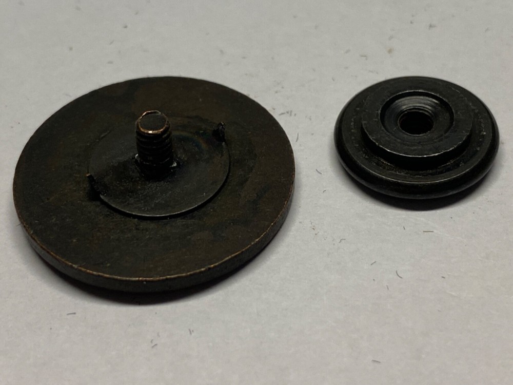 WWI, 2nd PRISON GUARD, COLLAR DISK, MISSOURI, TYPE 1, SCREWBACK
