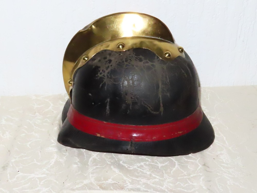 Fire Helmet Leather Helmet ! N21