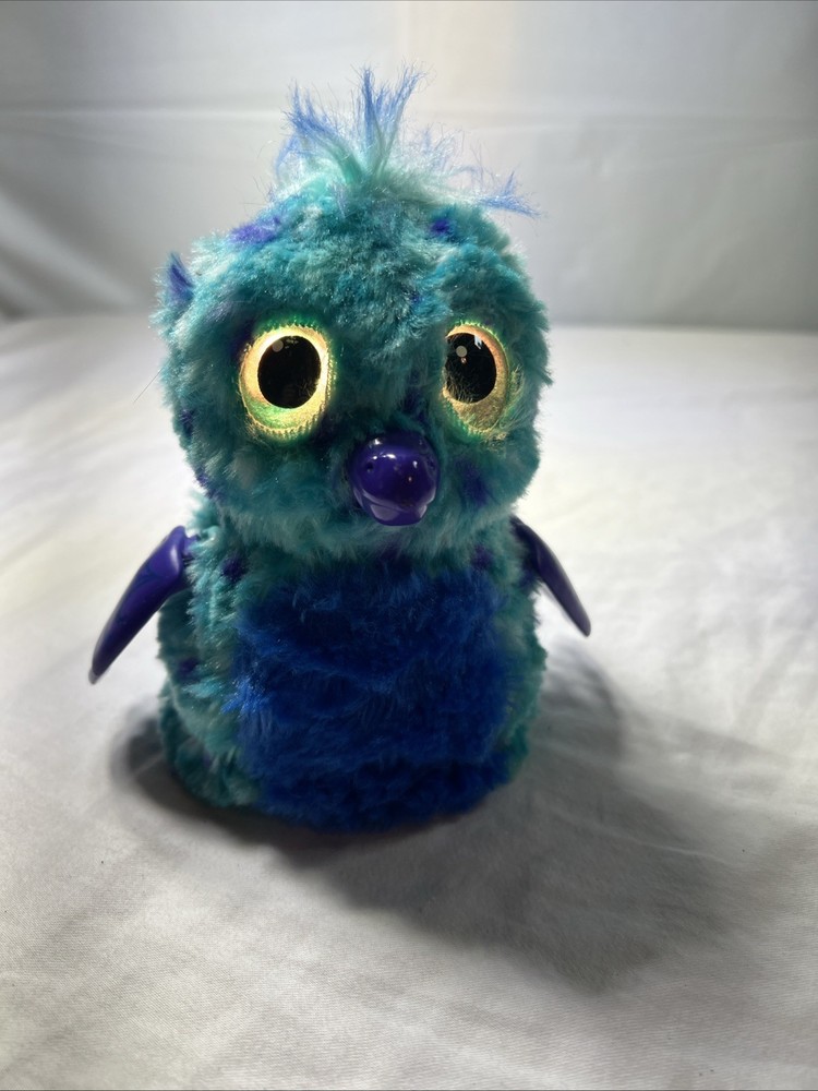 Spin Master Hatchimals Interactive 5" Pet Hatched Teal Blue Purple Tested Works