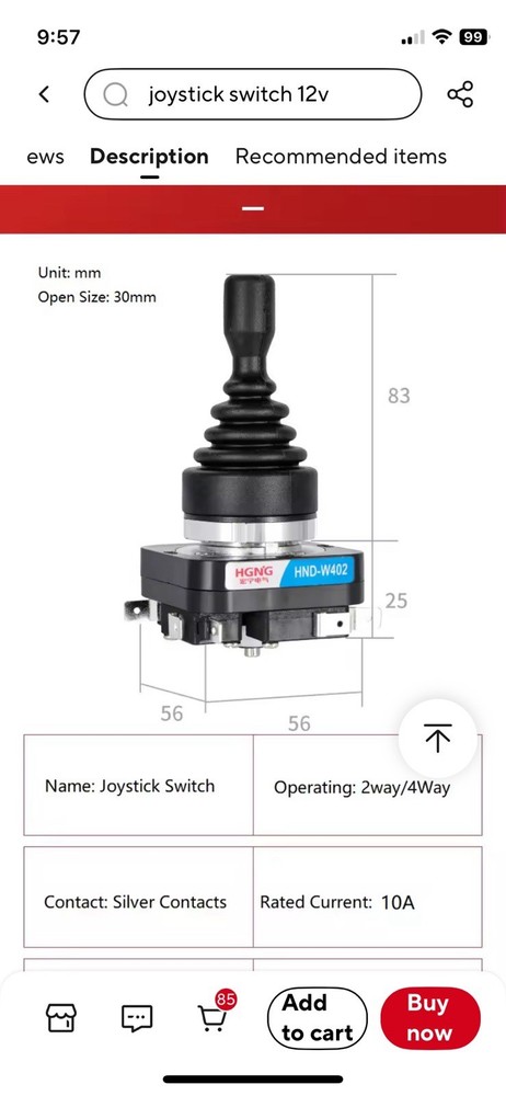 Monolever Waterproof Switch