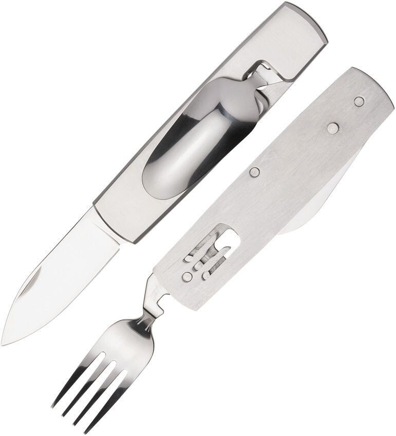 Browning Camp Knife Tools Stainless Handle Fork Spoon Bottle/Can Openers 3220545