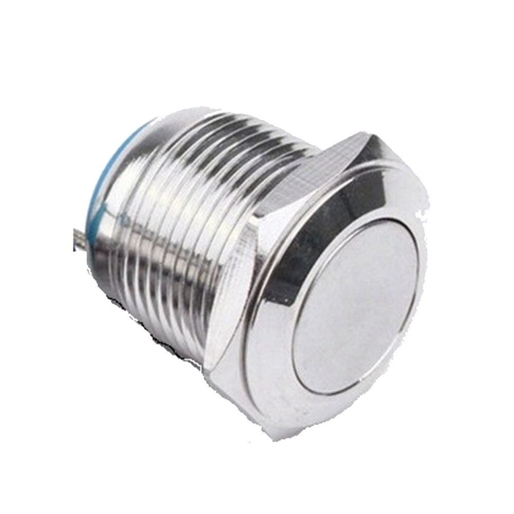 High Quality Button Switch Push Button 12V 16mm 3~220V Accessories Brass