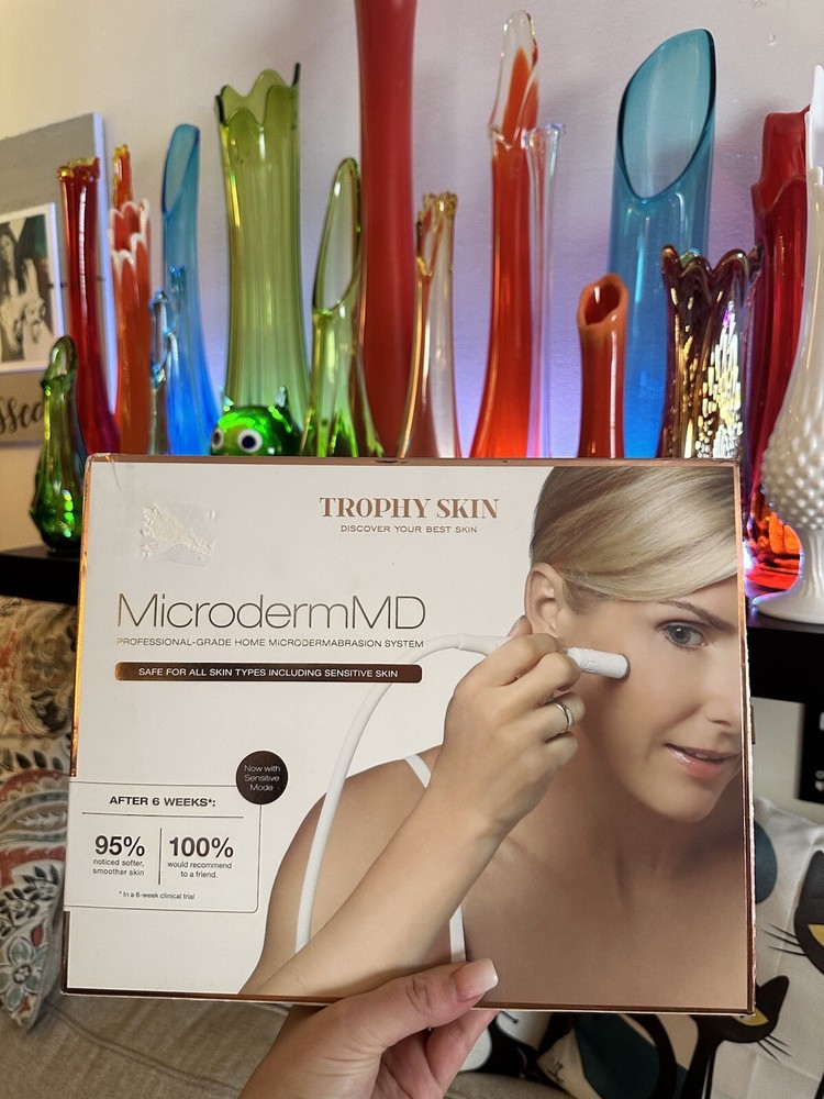 New Trophy Skin MicrodermMD Microdermabrasion Beauty System for Exfoliation