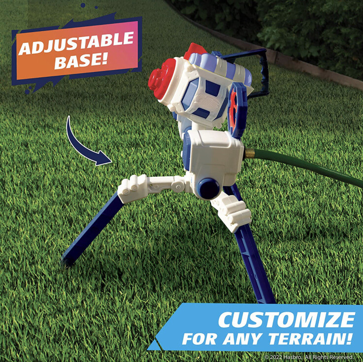 Nerf Super Soaker RoboBlaster with Bonus Water Blaster 30Ft.