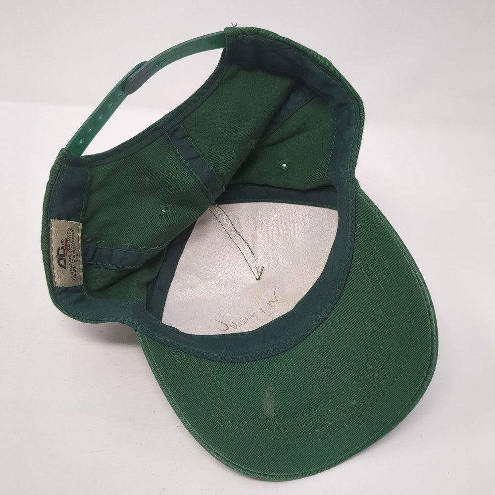 Letter E Snapback Hat Green Youth One Size Adjustable Solid Outdoor